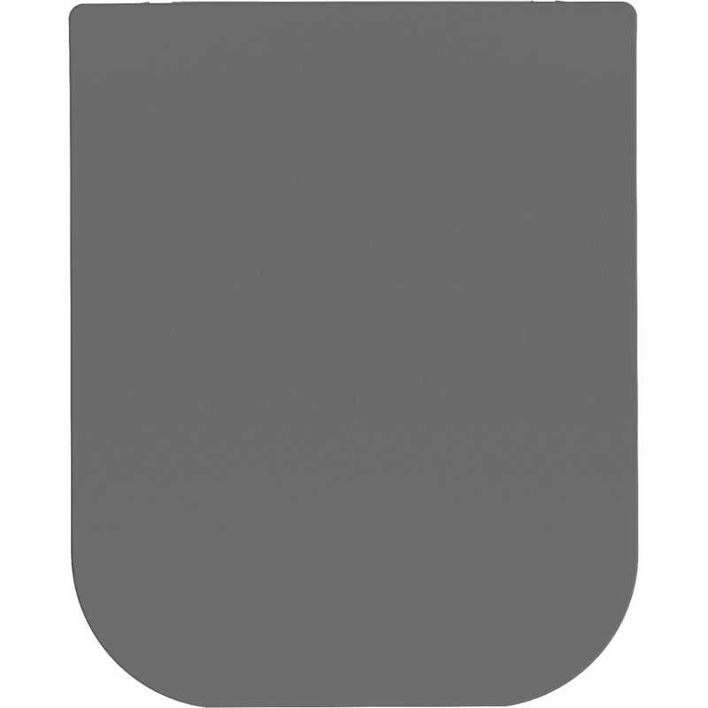 Mexen Madox sedile a chiusura rallentata slim, duroplastico, grigio scuro opaco - 39154061