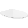 Mexen Egg langsam schließender Toilettendeckel Slim, Duroplast, weiß glänzend - 39243000