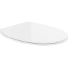 Mexen Egg wc-bril met softclose, slim, duroplast, wit glans - 39243000