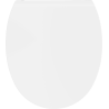Mexen Egg Slim Soft-Close Seat, Duroplast, High Gloss White - 39243000