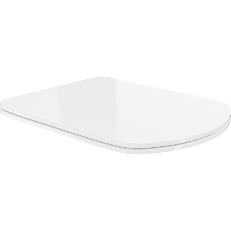 Mexen Vito abattant à descente lente slim, duroplast, blanc brillant - 39174000