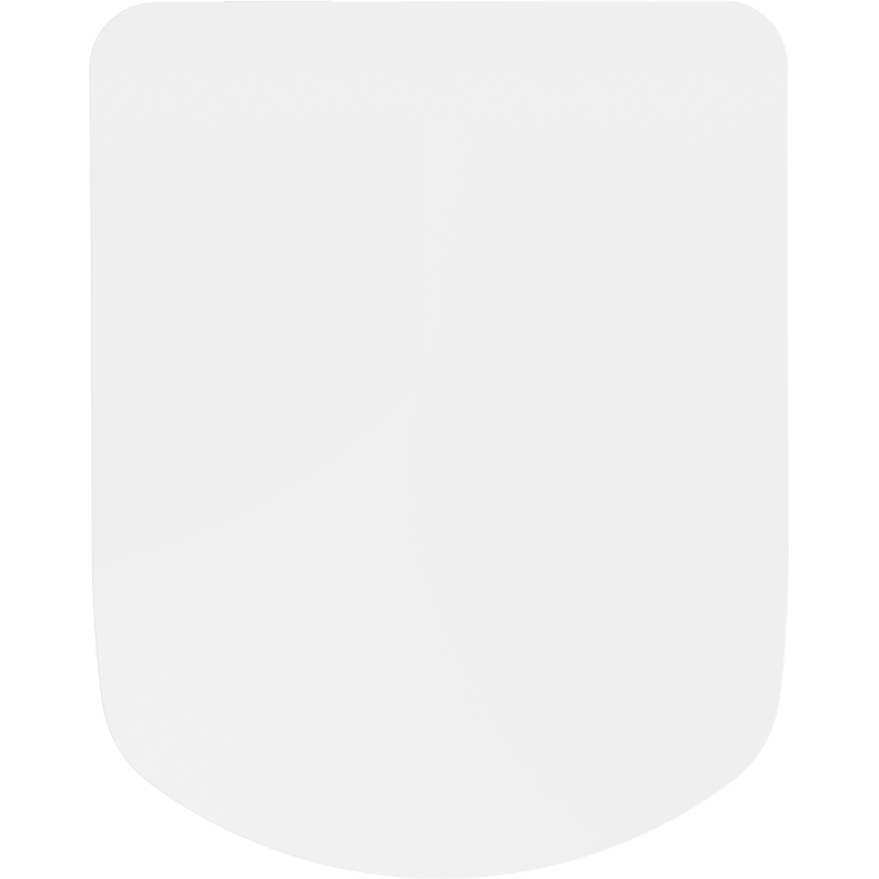 Mexen Vito tavoletta a chiusura rallentata slim, duroplast, bianco lucido - 39174000