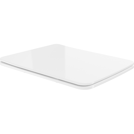 Mexen Vera dašcica s usporenim padom slim, duroplast, bijeli sjaj - 39164000
