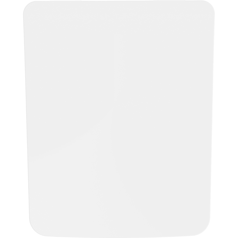 Mexen Vera Slim, lueschlagend Toilettendëppche, Duroplast, wäiss Glanz - 39164000