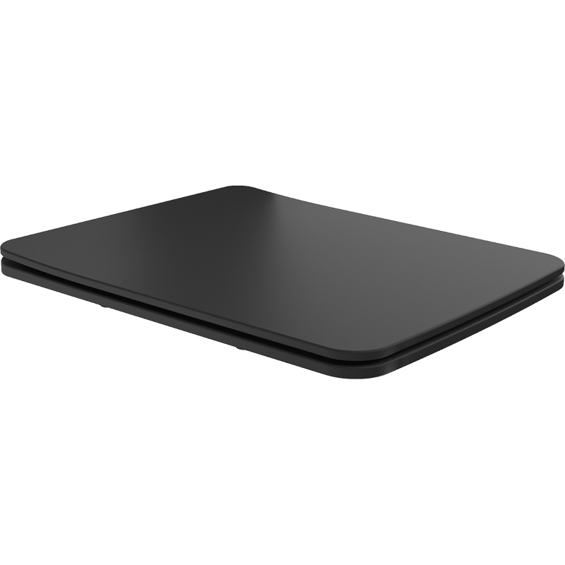 Mexen Vera tapa de asiento con caída amortiguada slim, duroplast, negro mate - 39164085