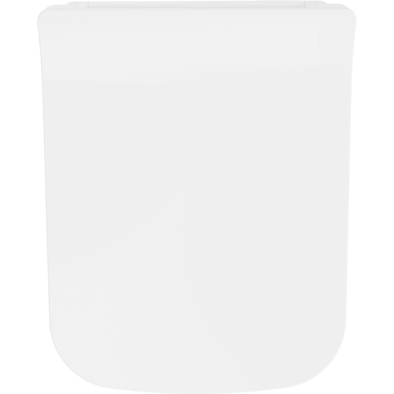 Mexen tampa de sanita slim, queda suave, duroplast, branco brilhante - 39240000