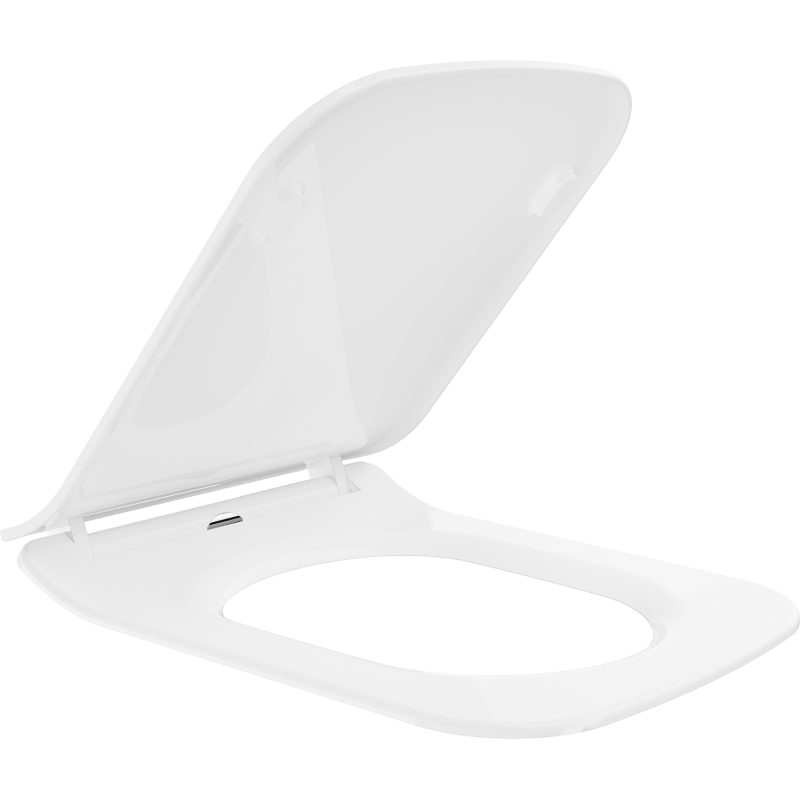 Mexen slow-close slim toilet seat, duroplast, white gloss - 39240000