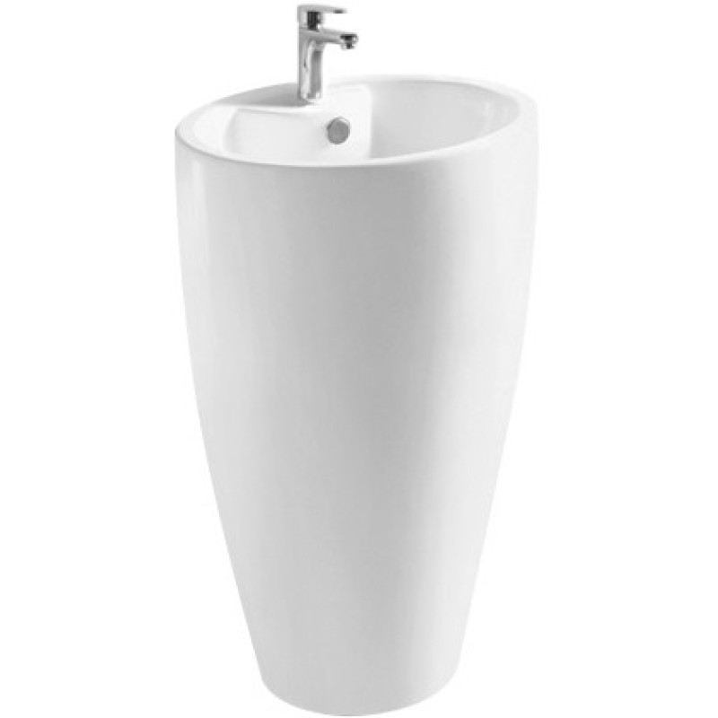 Mexen Orkla vabaltseisev valamu 49 x 37 cm, valge - 26065000