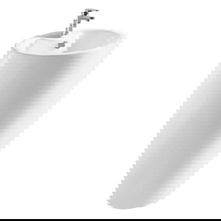 Mexen Orkla lavabo independiente 49 x 37 cm, blanco - 26065000