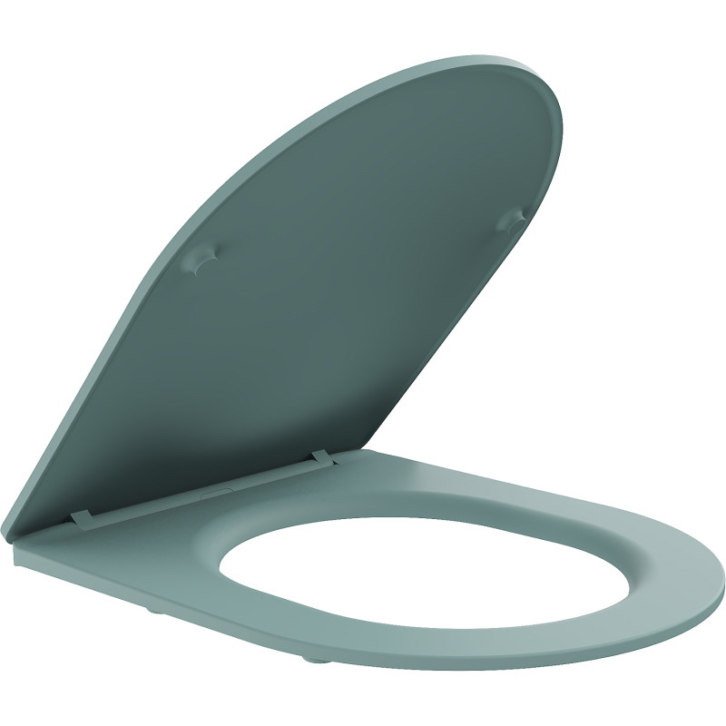 Mexeni slim-kujuga aeglaselt sulguv vihalaua iste, duroplast, hele roheline matt - 39740048