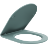 Mexen langsam fallender Slim Sitz, Duroplast, hellgrün matt - 39740048