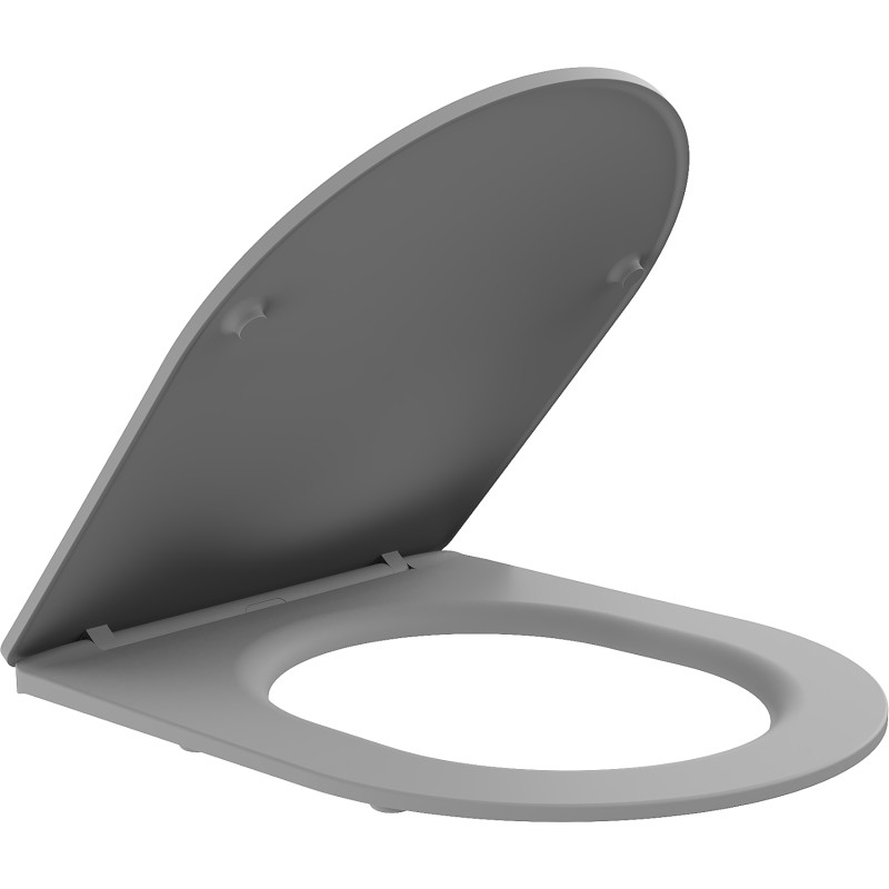 Mexen aeglaselt sulguv Slim-iste, duroplastik, helehall matt - 39740061