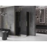 Mexen Velar L Duo lükand dušikabiin 90 x 80 cm, grafiit, kuldne - 871-090-080-02-43-50