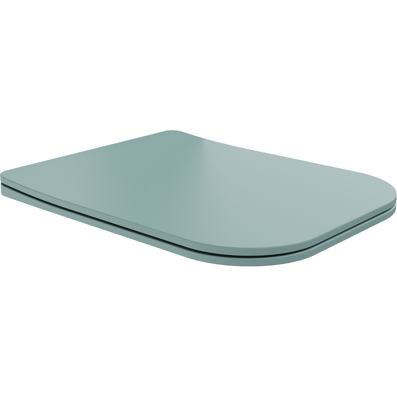 Mexen Teo abattant slim à descente lente, duroplast, vert clair mat - 39840048