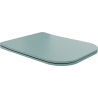 Mexen Teo abattant slim à descente lente, duroplast, vert clair mat - 39840048
