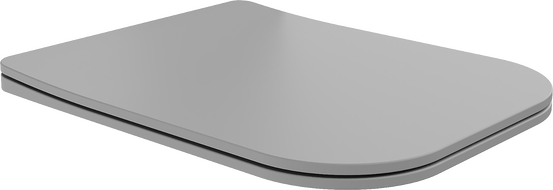 Mexen Teo abattant WC à descente ralentie slim, duroplast, gris clair mat - 39840061