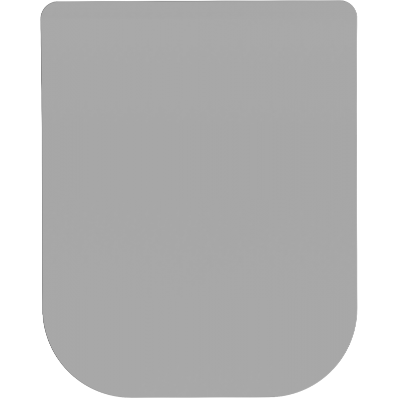 Mexen Teo abattant de toilettes à descente lente slim, duroplast, gris clair mat - 39840061