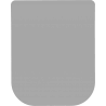 Mexen Teo slow-closing slim seat, duroplast, light gray matte - 39840061