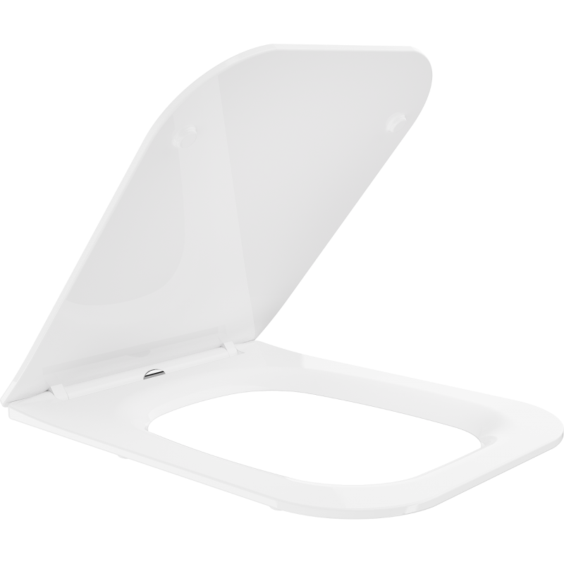 Mexen Madox slow-close slim toalettsits, duroplast, vit glans - 39154000