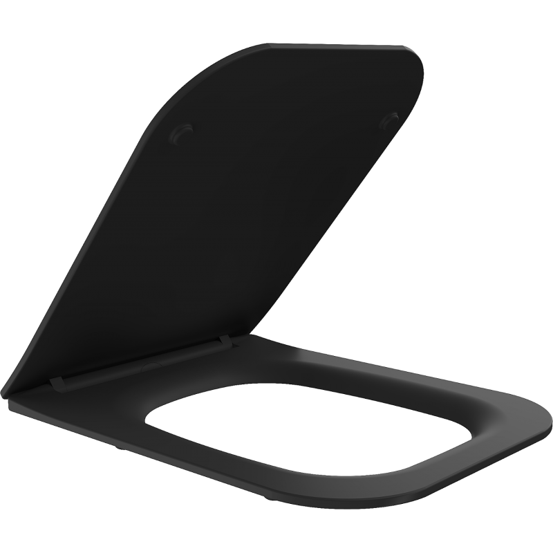 Mexen Madox Soft-Close Slim Seat, Duroplast, Black Matte - 39154085