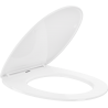 Mexen Egg Slim Soft-Close Seat, Duroplast, High Gloss White - 39243000
