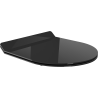 Mexen Lena slow-closing slim seat, duroplast, black gloss - 39242070