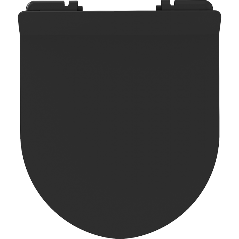 Mexen Lena asiento de cierre suave slim, duroplástico, negro brillo - 39242070
