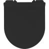 Mexen Lena slim soft-close seat, duroplast, black gloss - 39242070