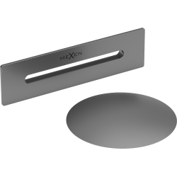 Mexen Uni Ofsaz mat mat mat-an-an ageri mat freistinnbad, Gun Metal - 5100-95