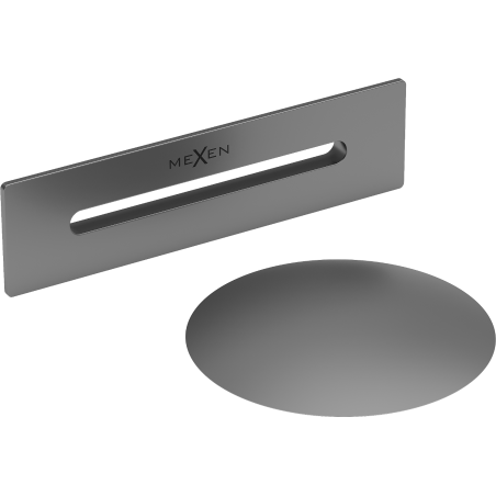 Mexen Uni korektors ar pārplūdi stāvošai vannai, ieroču metāls - 5100-95