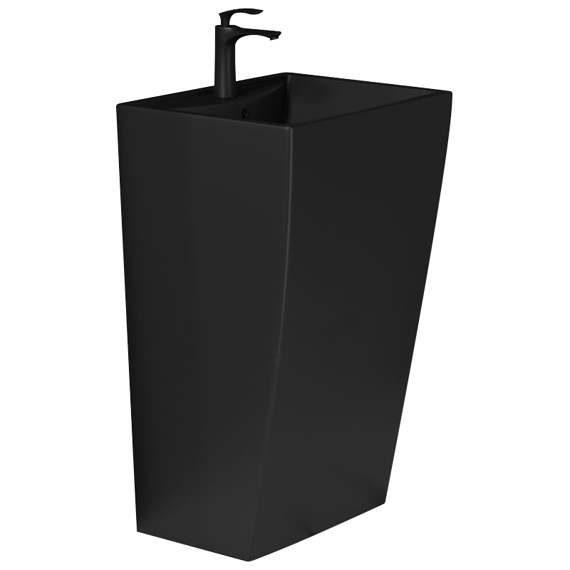 Mexen Oda lavabo autoportant 47 x 42 cm, noir mat - 26124770