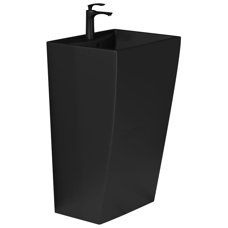 Mexen Oda lavatório autónomo 47 x 42 cm, preto mate - 26124770