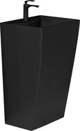 Mexen Oda freistehendes Waschbecken 42 x 42 cm, schwarz matt - 26124770