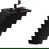Mexen Ida lavabo independiente 47 x 47 cm, negro mate - 26114670