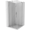 Mexen Velar L Schiebeduschkabine 110 x 110 cm, transparent, Chrom - 871-110-110-03-01