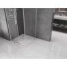 Cabine de douche coulissante Mexen Velar L 100 x 100 cm, transparent, chrome - 871-100-100-03-01