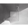 Mexen Velar L lükandustega dušikabiin 110 x 110 cm, läbipaistev, kroom - 871-110-110-03-01