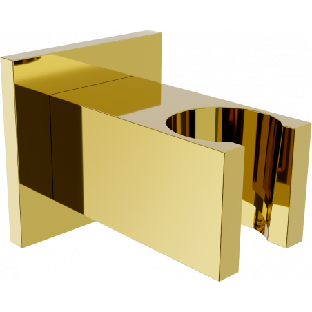 Mexen Cube support de douche, doré - 79350-50