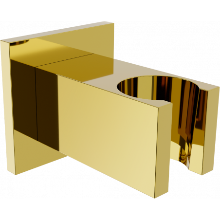 Mexen Cube uchwyt prysznicowy, złoty - 79350-50