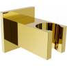 Mexen Cube douchehouder, goud - 79350-50