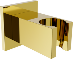 Mexen Cube douchehouder, goud - 79350-50