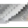 Mexen Rio vierkante douchecabine 70 x 70 cm, ijs, chroom + Flat douchebak, wit - 860-070-070-01-30-4010