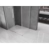 Mexen Velar L cabine de douche coulissante 100 x 80 cm, givre, chrome - 871-100-080-33-01