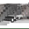 Mexen Velar L Schiebeduschkabine 100 x 110 cm, matt, Chrom - 871-100-110-33-01