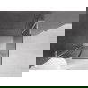 Mexen Velar L schuif douchecabine 110 x 110 cm, grafiet, chroom - 871-110-110-43-01