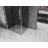 Mexen Velar L liuguks 100 x 90 cm dušikabiin, grafiit, kroom - 871-100-090-43-01