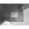 Mexen Velar L liuguks 100 x 90 cm dušikabiin, grafiit, kroom - 871-100-090-43-01