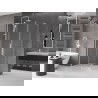 Mexen Velar L Duschkabine schiebbar 90 x 110 cm, transparent, weiß - 871-090-110-03-20