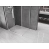Mexen Velar L klizna vrata za tuš kabinu 110 x 85 cm, prozirna, bijela - 871-110-085-03-20