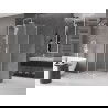 Mexen Velar L schuifdouchecabine 100 x 100 cm, matglas, wit - 871-100-100-33-20